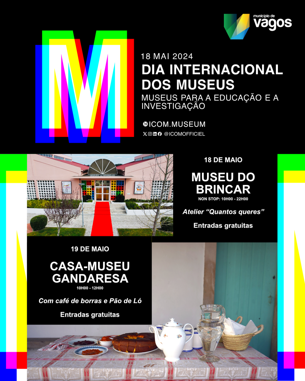 Comemorações do Dia Internacional dos Museus com visitas gratuitas ao Museu do Brincar e Casa-Mus...