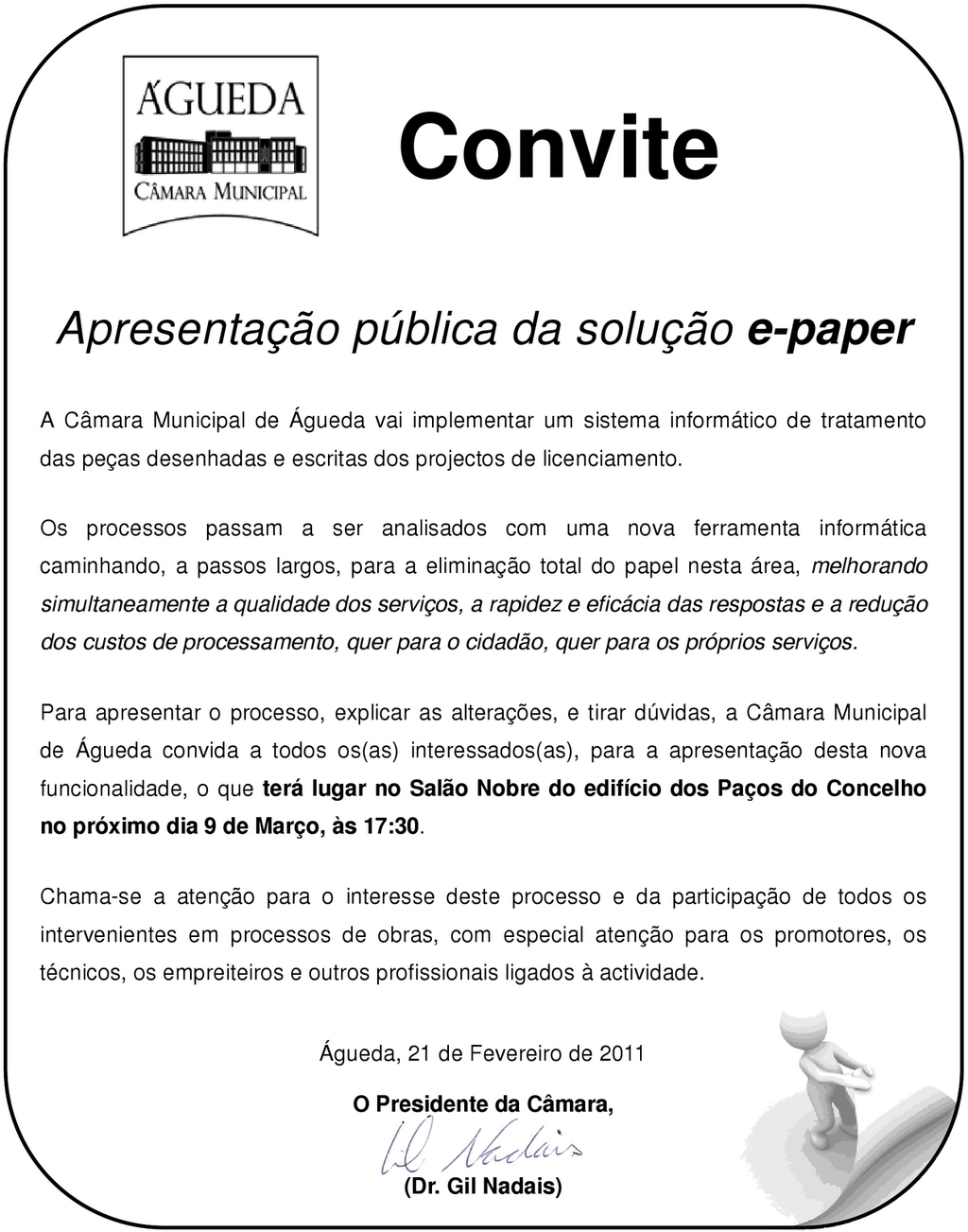 Apresentação pública da solução e-paper