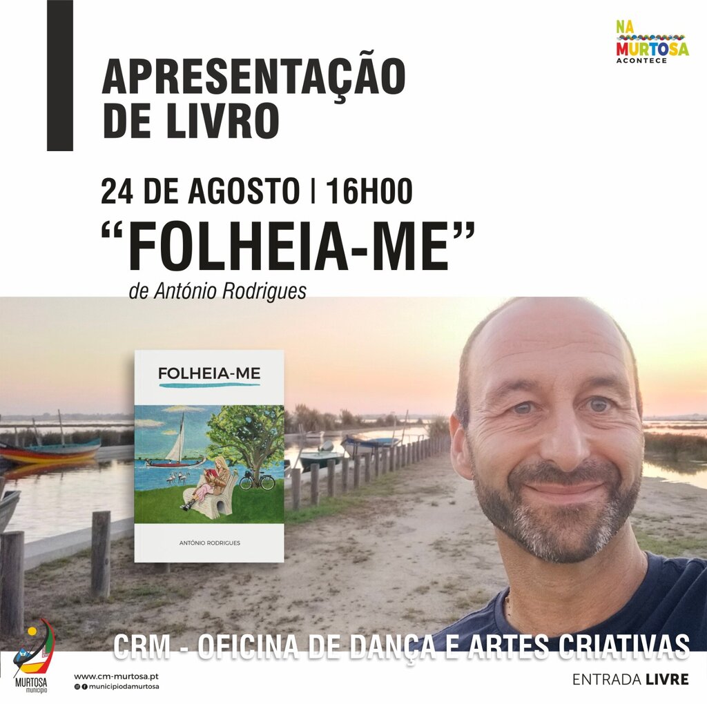 António Rodrigues Apresenta "Folheia-me" - CRM- Oficina de Dança e Artes Criativas