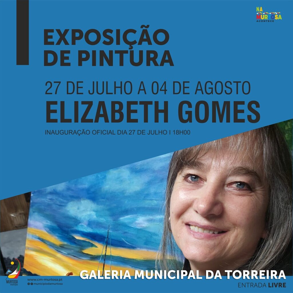 Exposição de Pintura de Lopes de Elizabeth Gomes