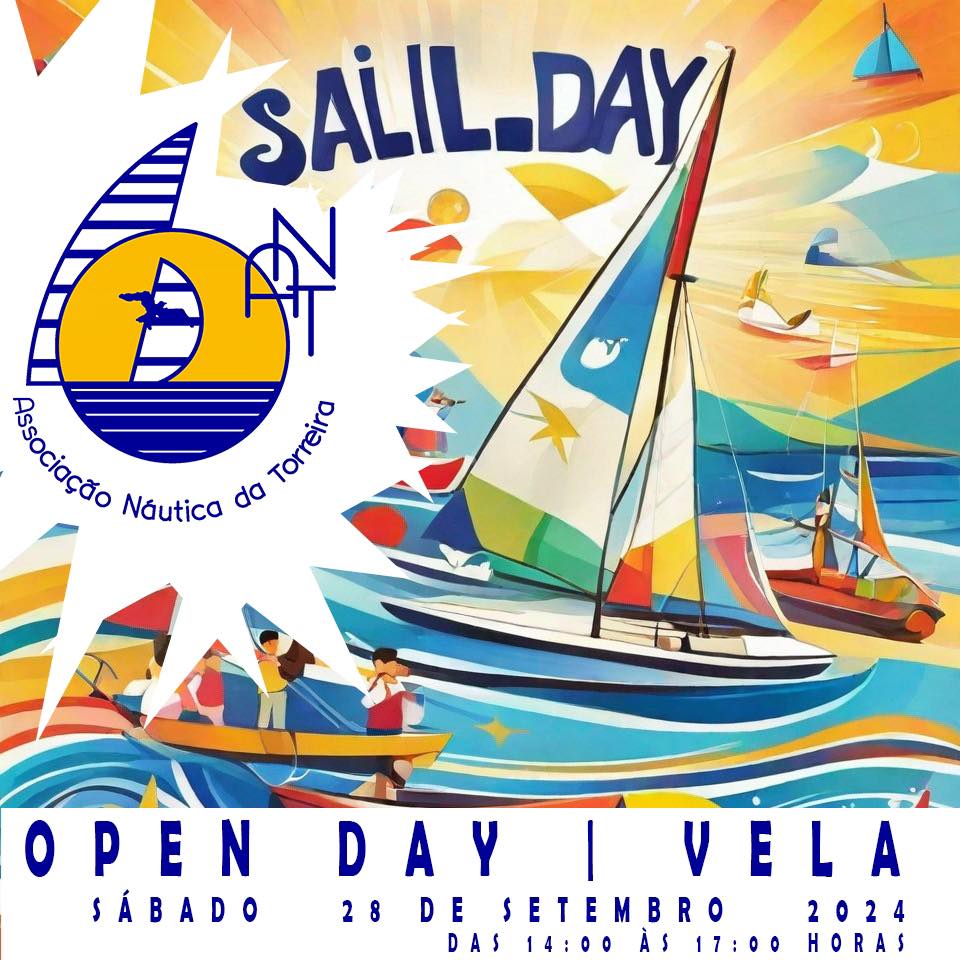 Open Day | Vela  Sábado, dia 28 de setembro de 2024