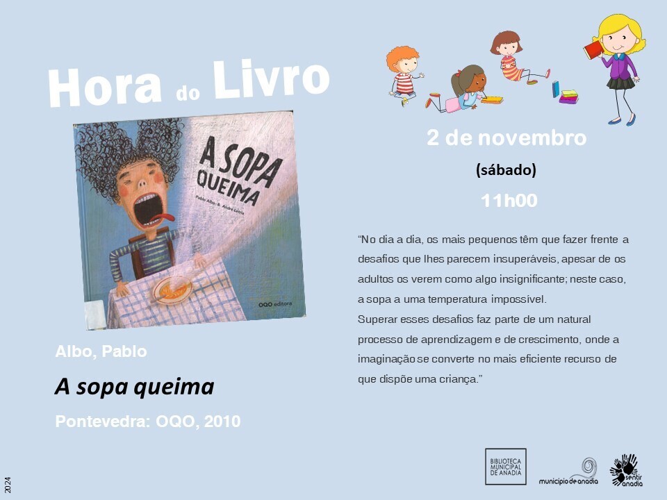 Hora do Livro: "A sopa queima"