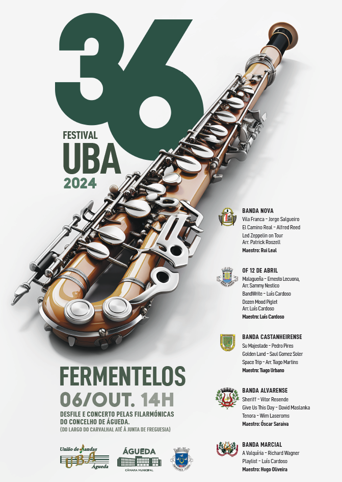 36.º Festival da UBA - União de Bandas de Águeda