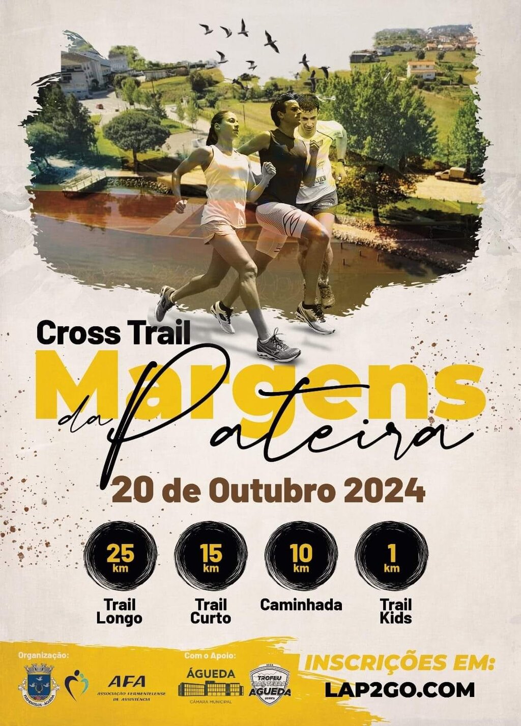 8º etapa do Troféu de Trail Terras de Águeda - " Cross Trail Margens da Pateira"