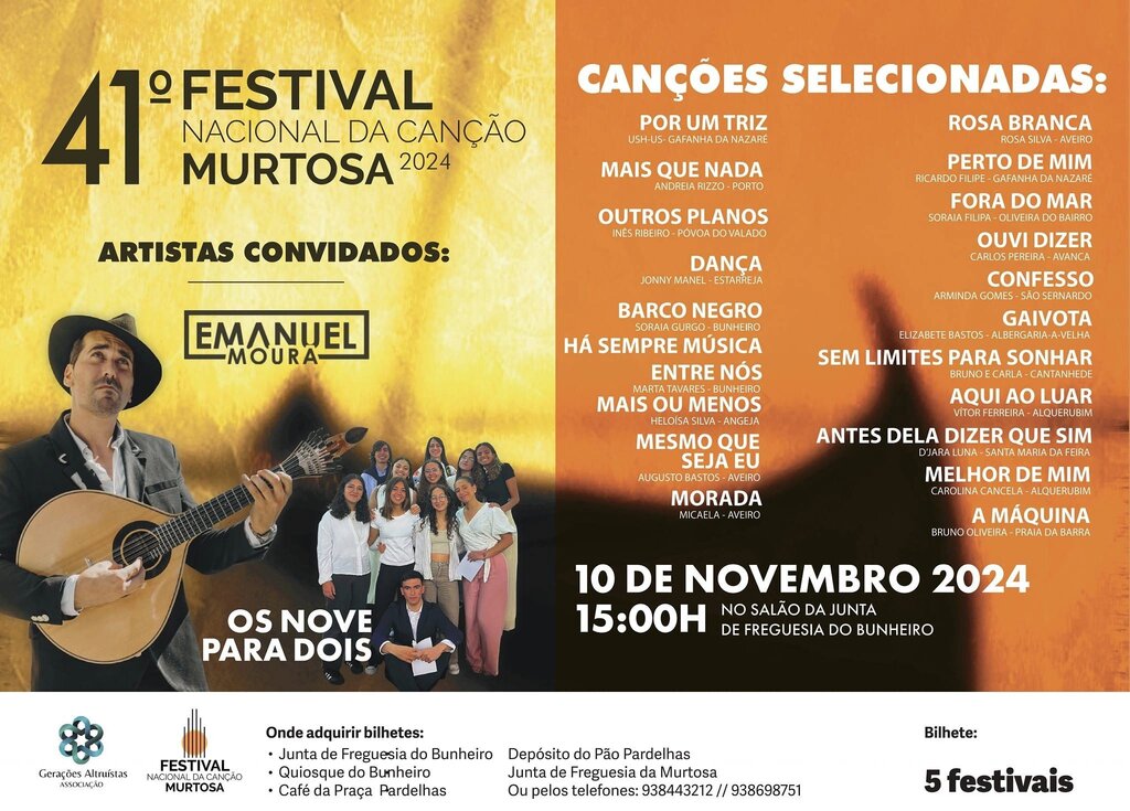 41º Festival da Canção da Murtosa