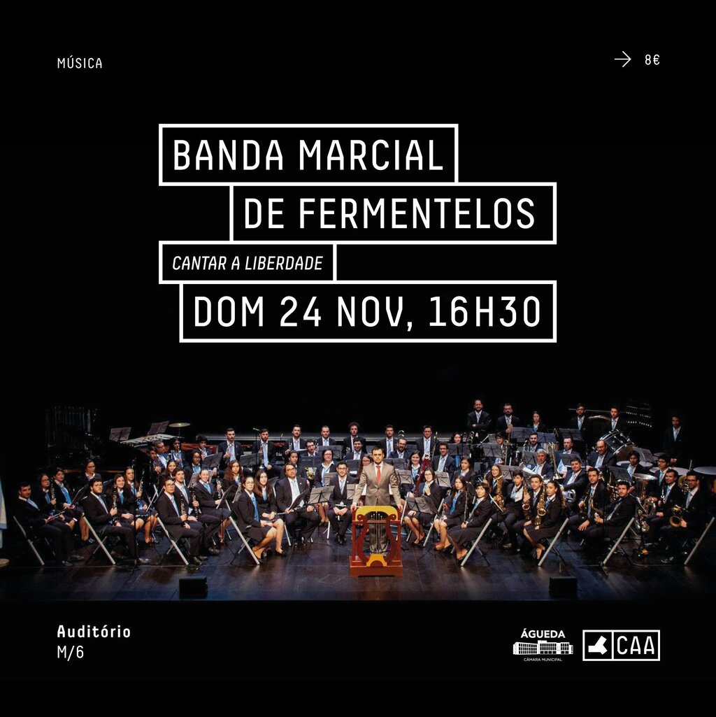 Banda Marcial de Fermentelos - Cantar a Liberdade | Música