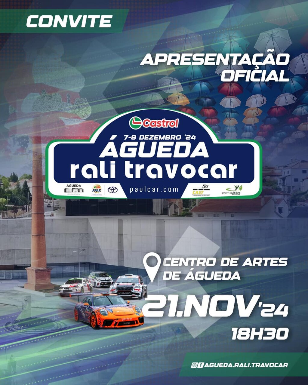 Apresentação oficial do Águeda Rali Travocar