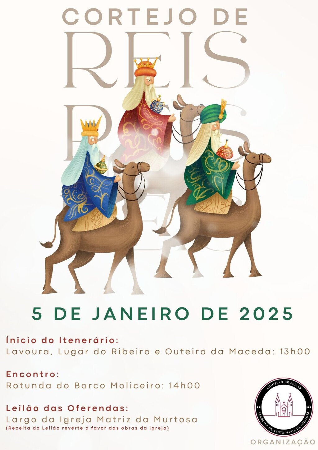 Cortejo de Reis 2025