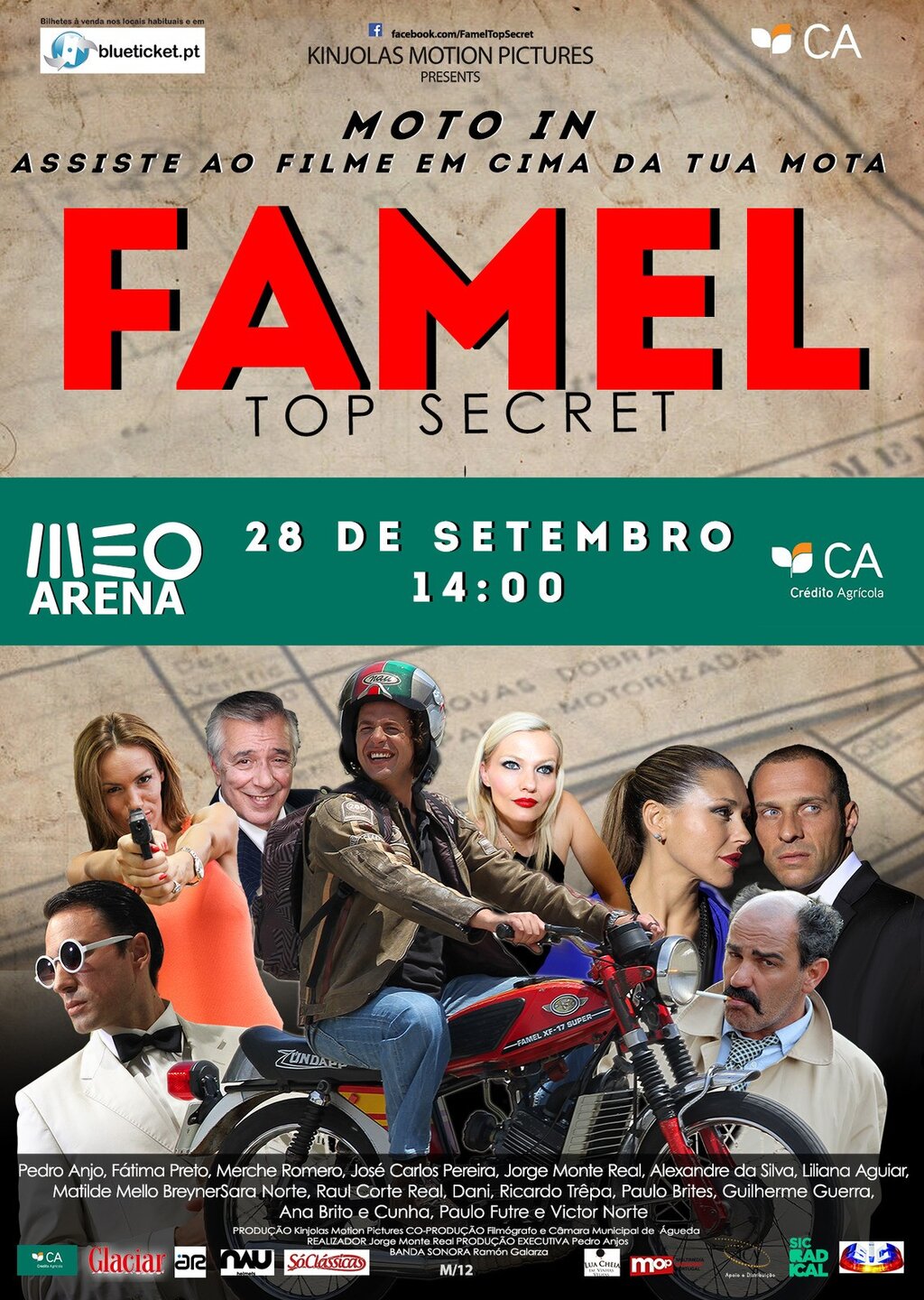 Famel Top Secret no Meo Arena