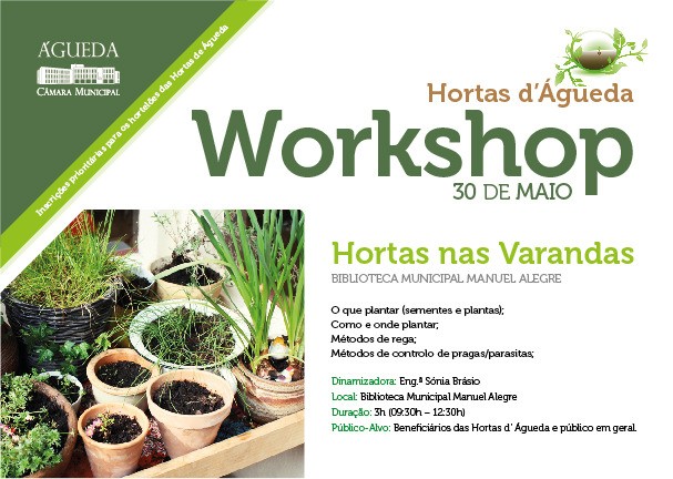 Workshop sobre “Hortas nas Varandas”