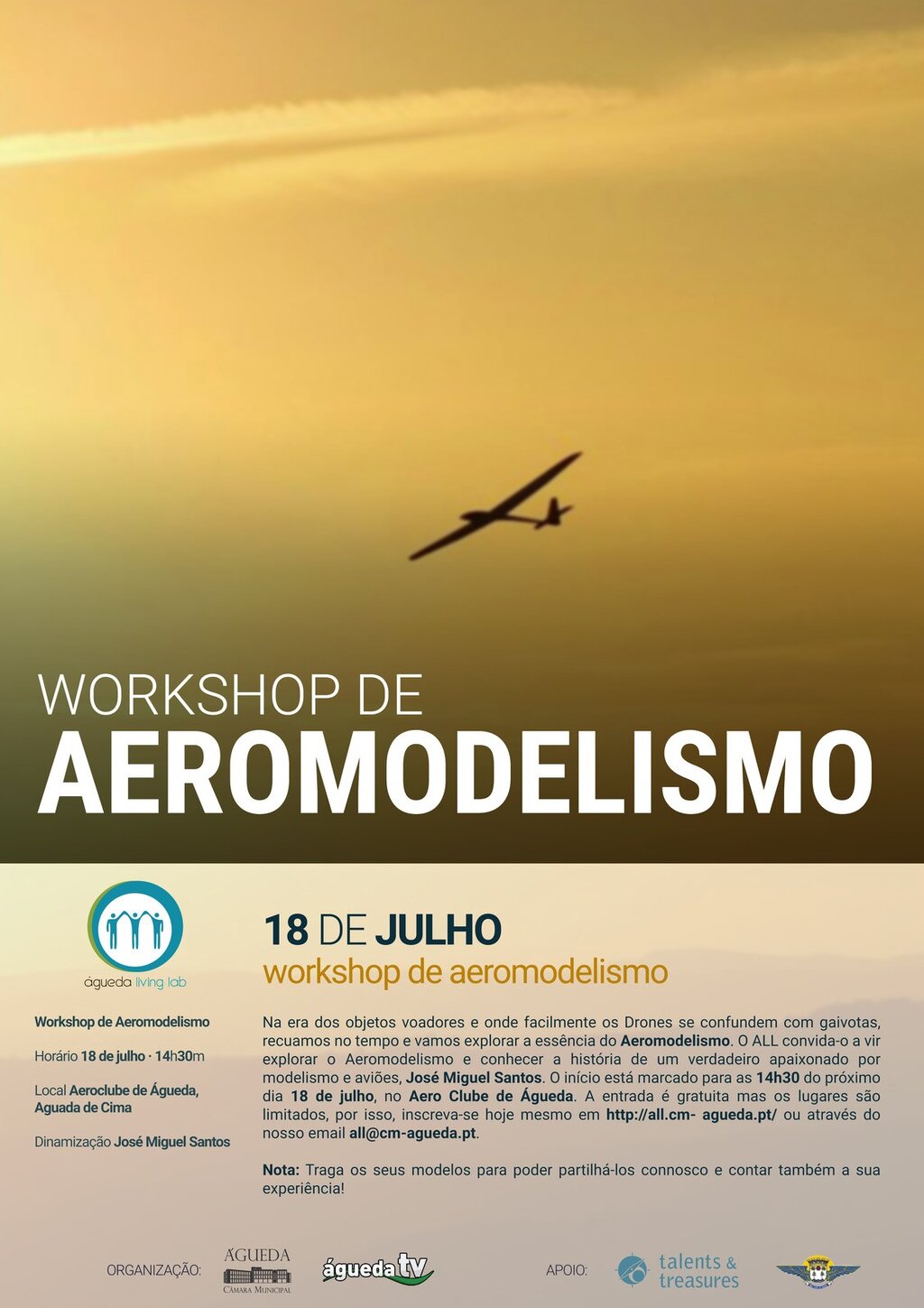 Workshop de Aeromodelismo