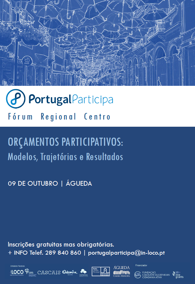 Fórum Regional Portugal Participa: Modelos, Trajetórias e Resultados