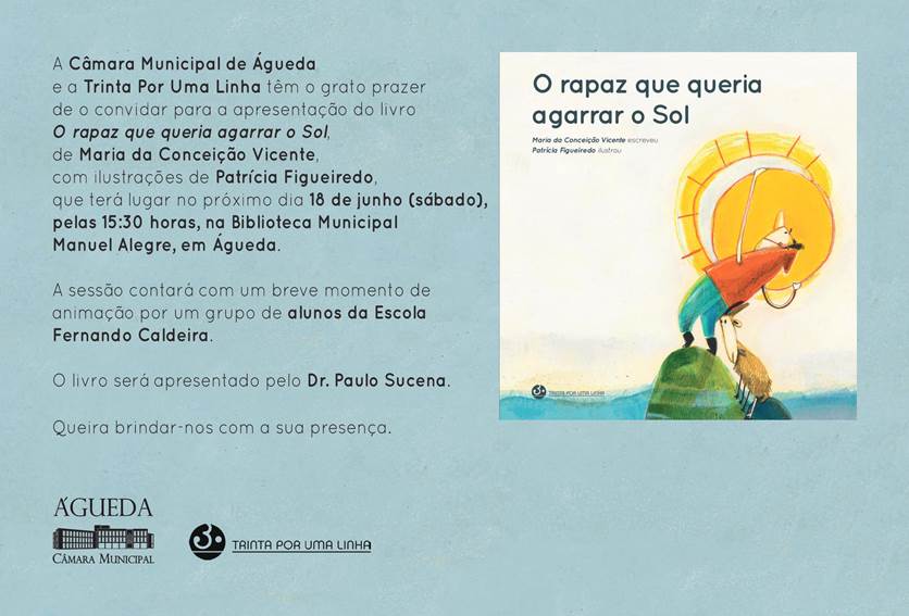Convite Apresentação do Livro de Maria da Conceição Vicente