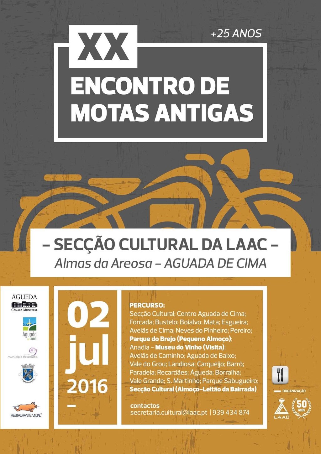 XX Encontro Motas Antigas_Secção Cultural da LAAC_Aguada de Cima