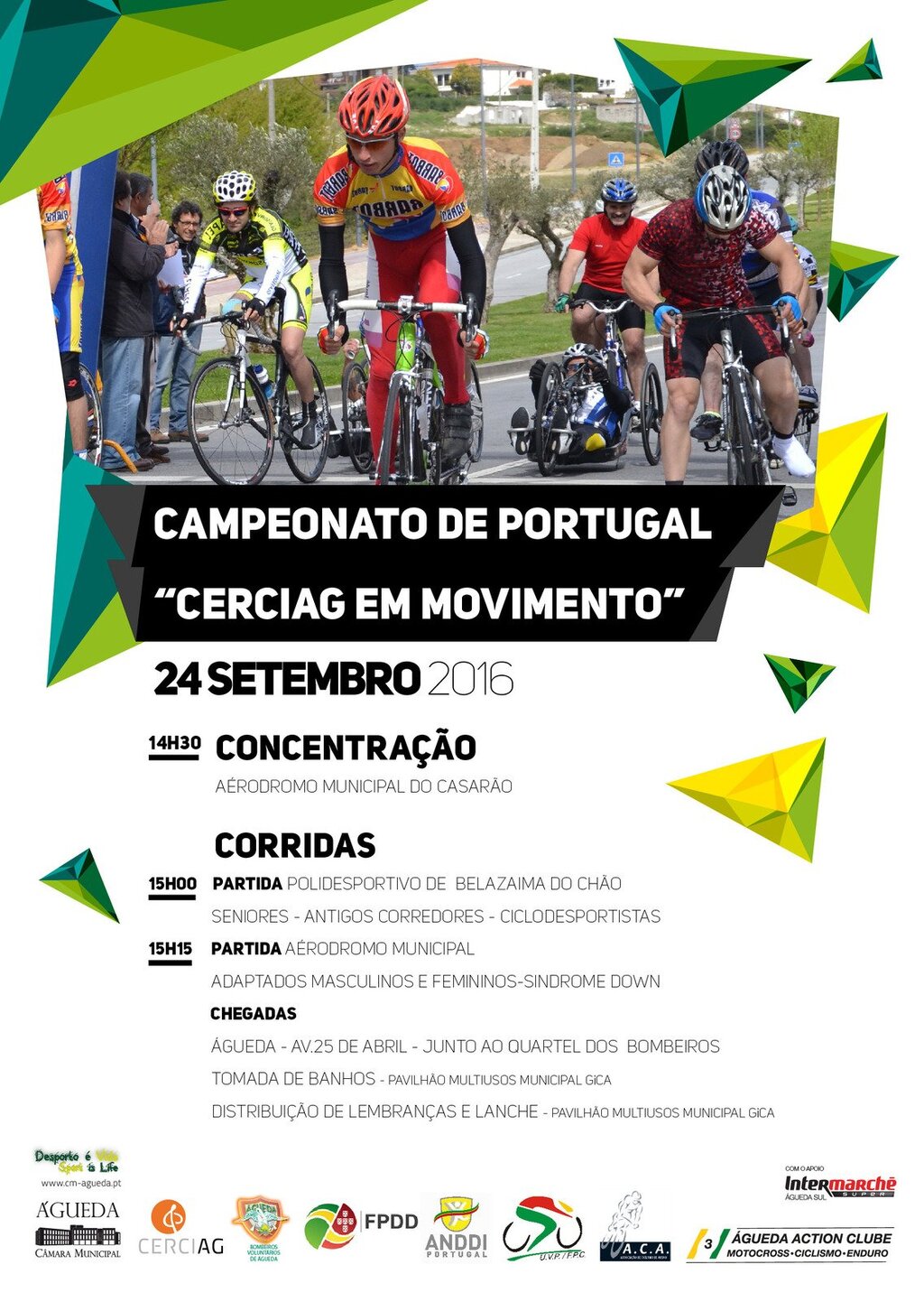 Campeonato de Portugal de Ciclismo ANDDI 2016 – Circuito de Águeda