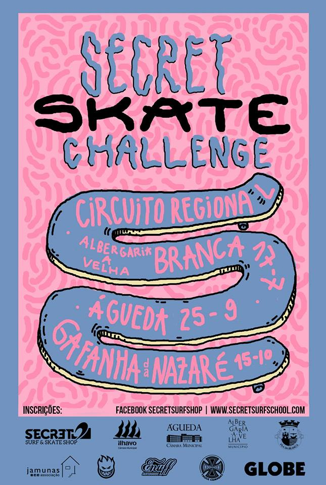2ª Etapa do Circuito regional de Skate - Secret Skate Challenge