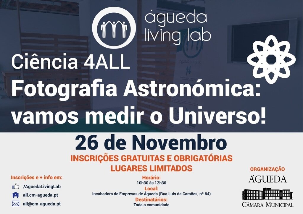 Ciência 4ALL - Fotografia Astronómica | 10h30 – 12h30