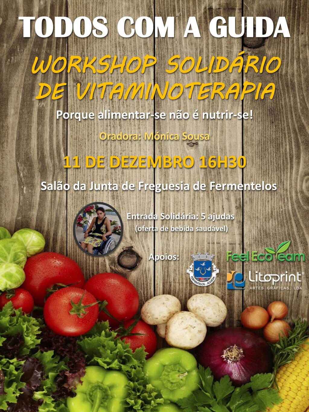 Workshop Solidário de Vitaminoterapia “TODOS COM A GUIDA”