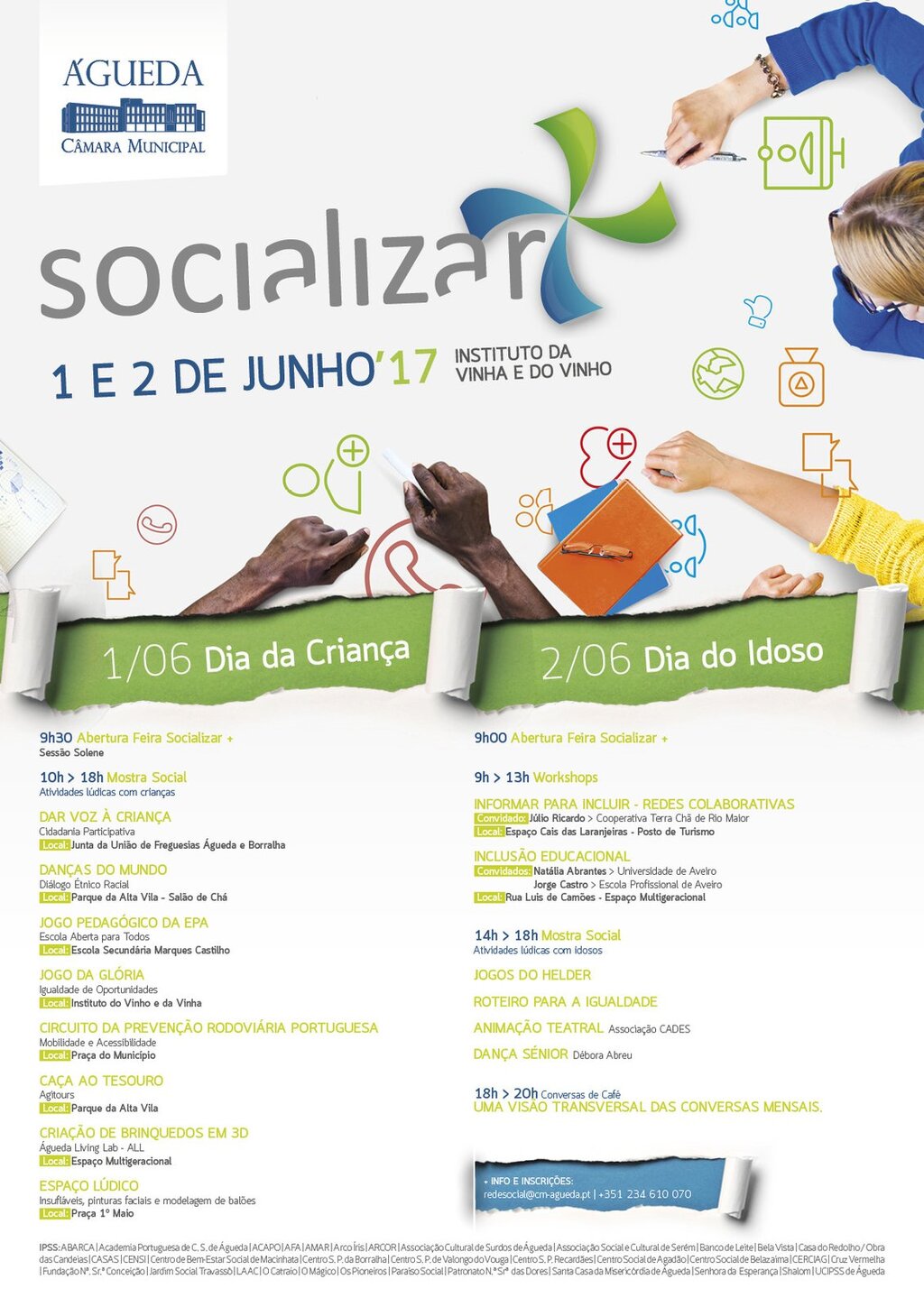 Socializar + 2017 :: 1 a 2 de junho