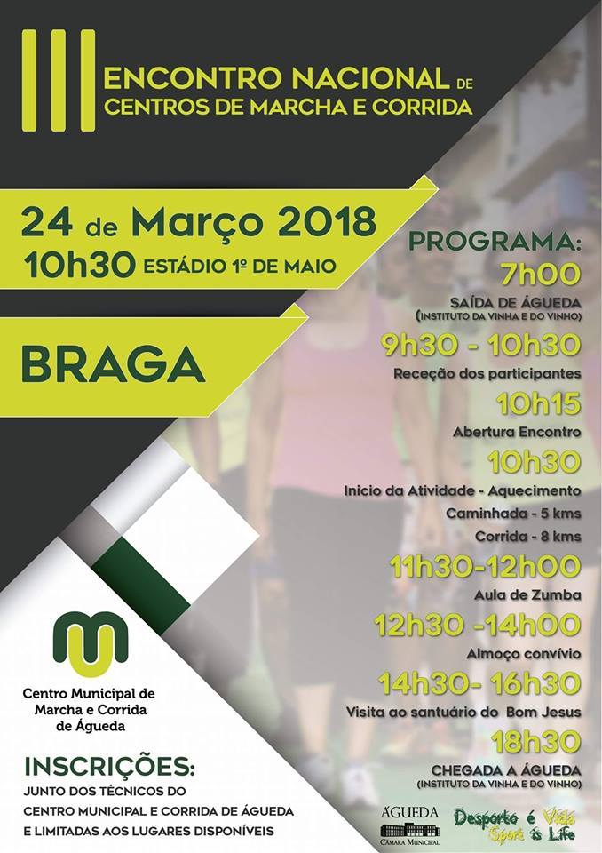 III Encontro Nacional de Centros de Marcha e Corrida em Braga