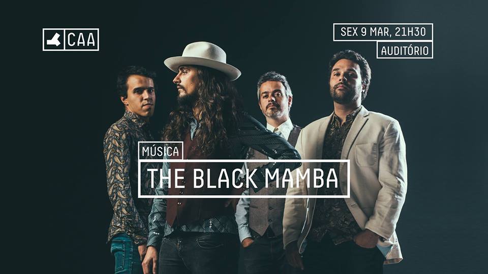 The Black Mamba, no Centro de Artes de Águeda