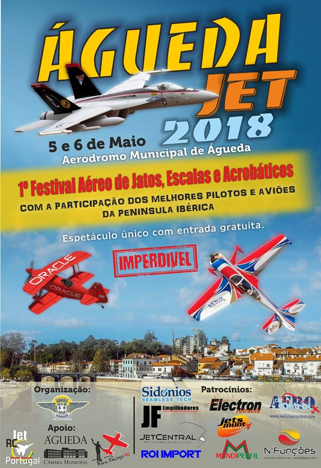 Encontro Ibérico de Aeromodelismo / 1.º Festival Aéreo de Jatos, Escalas e Acrobáticos [Org.: Aer...