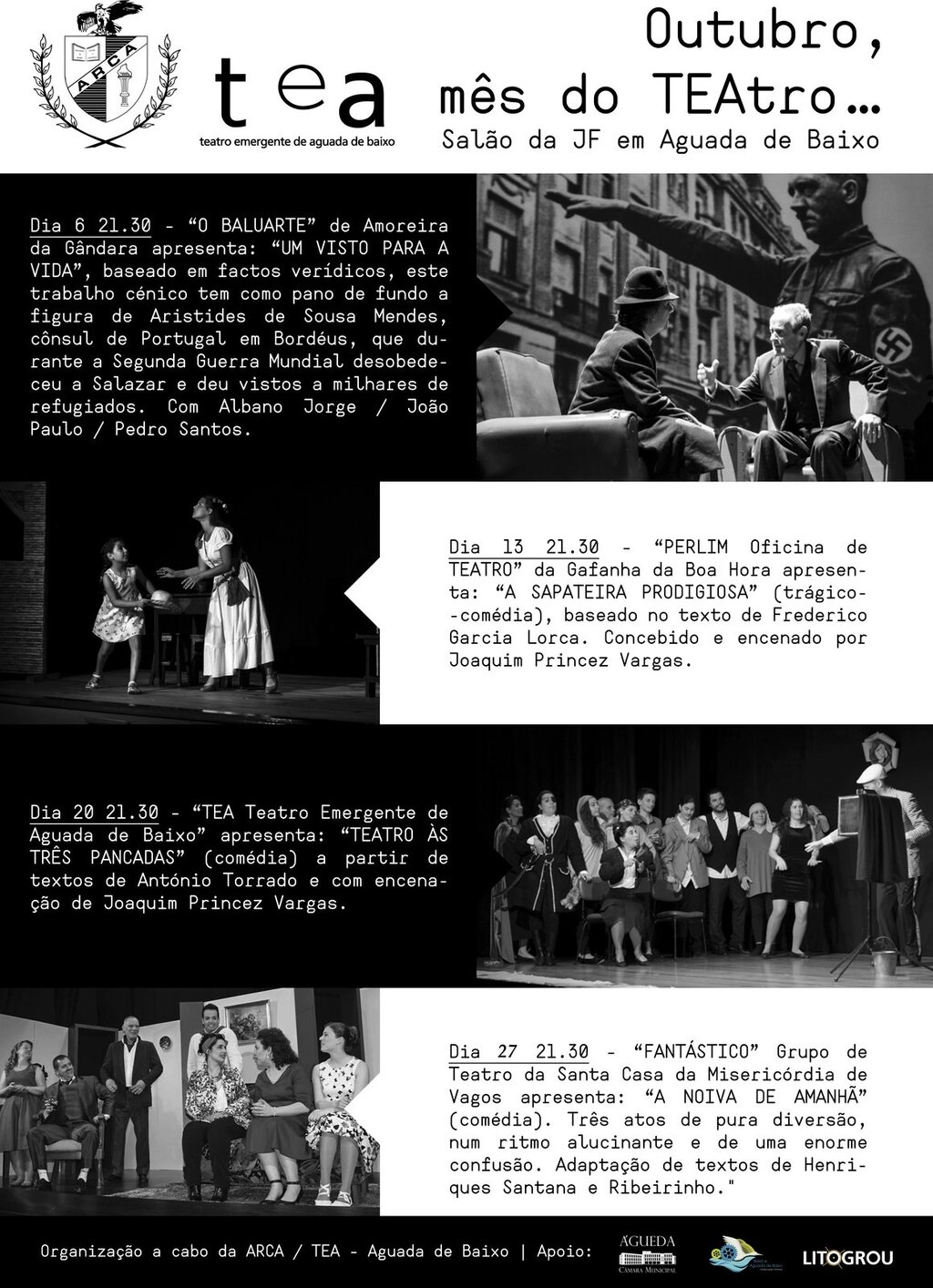Outubro, mês do teatro - Teatro Emergente de Aguada de Baixo