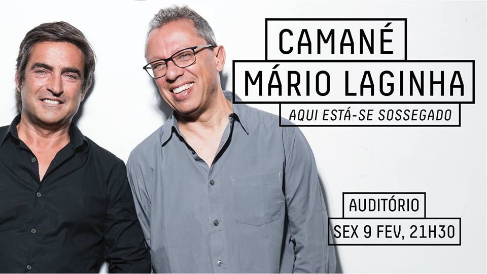 Camané e Mário Laginha, no Centro de Artes de Águeda
