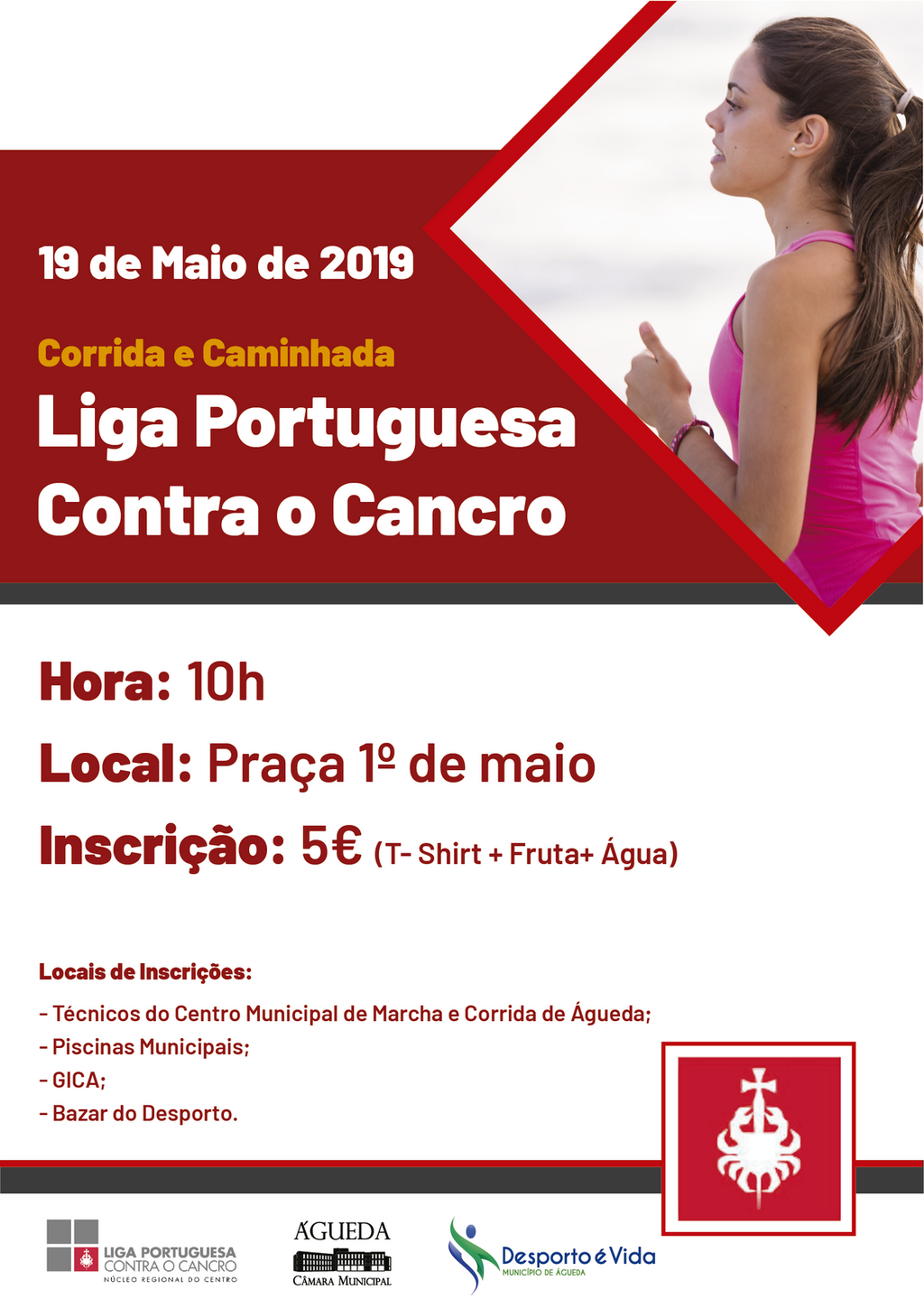 Corrida e Caminhada - Liga Portuguesa contra o Cancro