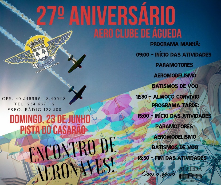 27º Aniversário Aero Clube de Águeda