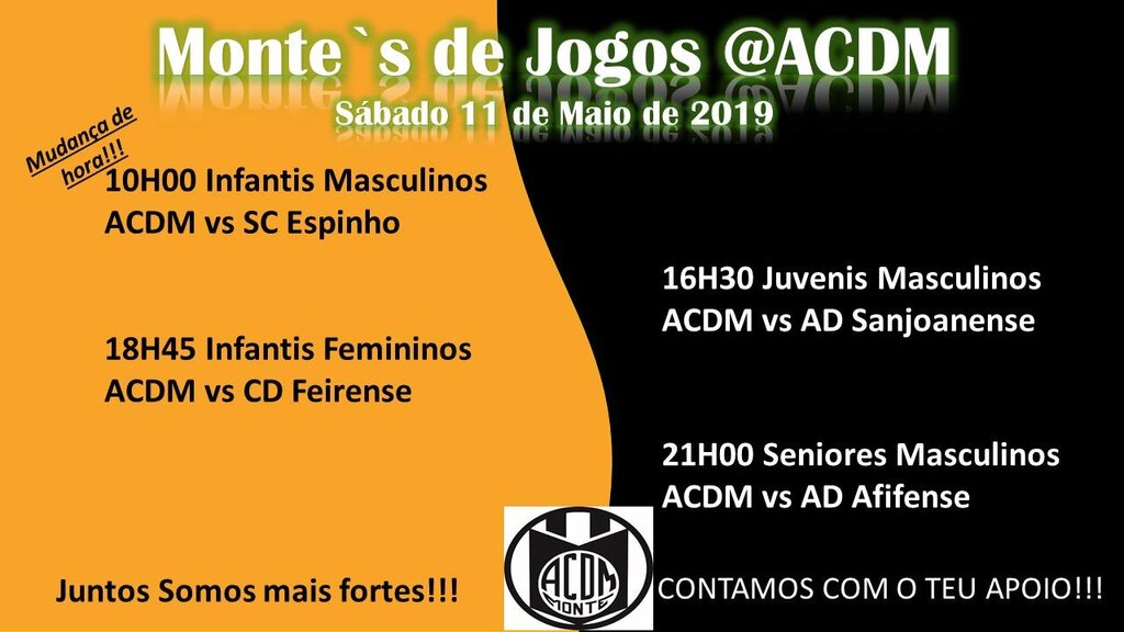 ACDM - Monte's de jogos