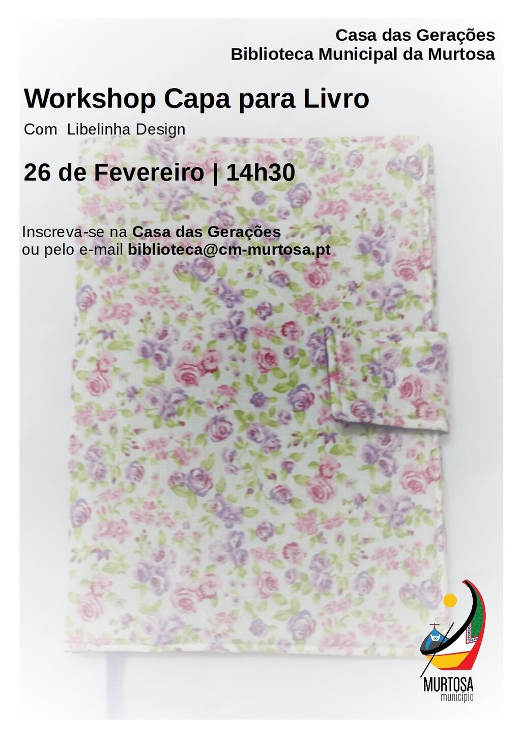 Workshop de criação de capas para livros