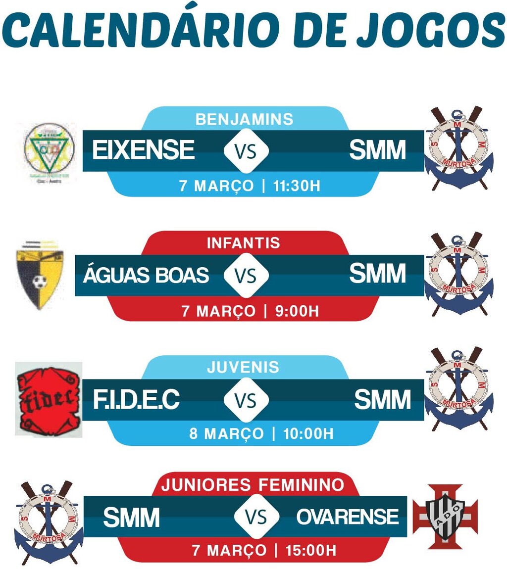 Calendário de jogos do SMM