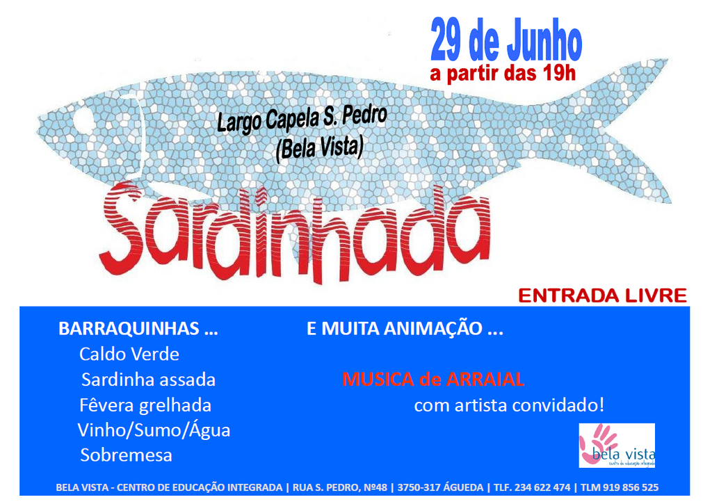 Sardinhada dos Santos Populares [Org.: Bela Vista - Centro de Educação Integrada] 