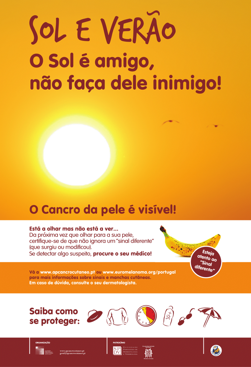 Campanha "Sol e Verão" [Org.: Associação Portuguesa de Cancro Cutâneo] 