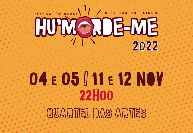 Festival Hu'morde-me regressa a Oliveira do Bairro | 4 a 12 de novembro