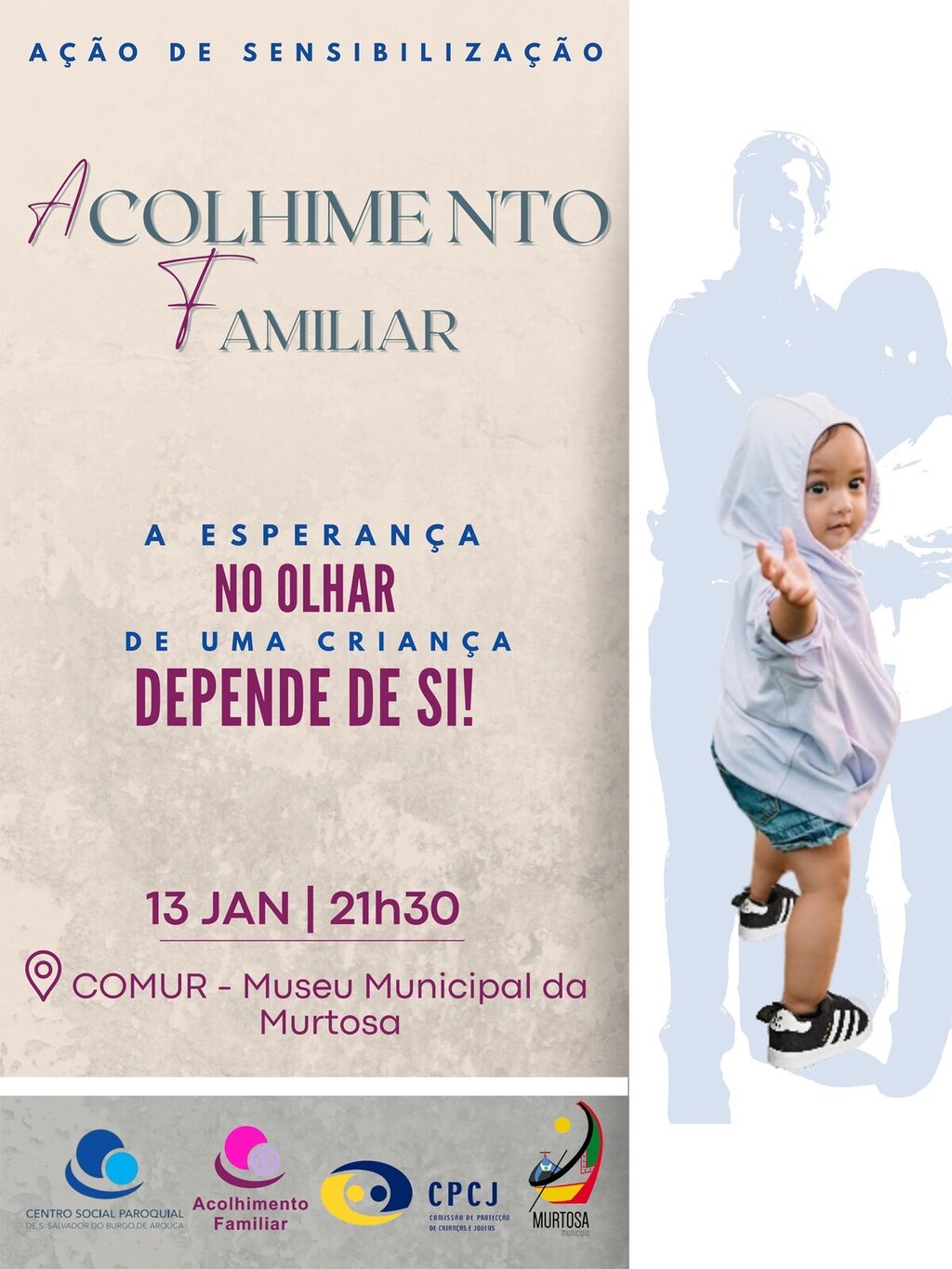 COMUR-MUSEU MUNICIPAL RECEBE AÇÃO DE SENSIBILIZAÇÃO E INFORMAÇÃO ACERCA DO ACOLHIMENTO FAMILIAR D...