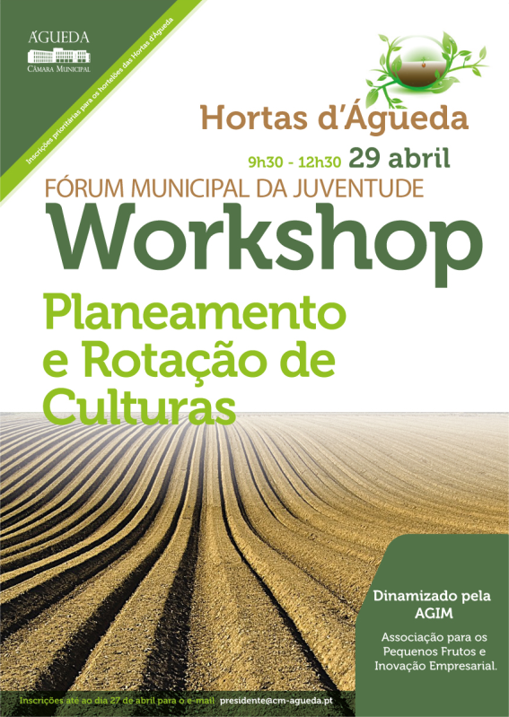 Workshop sobre “Planeamento e Rotação de Culturas”