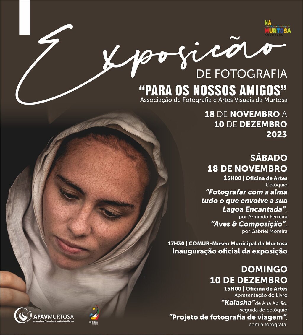  COMUR – MUSEU MUNICIPAL ACOLHE EXPOSIÇÃO DE FOTOGRAFIA “PARA OS NOSSOS AMIGOS”