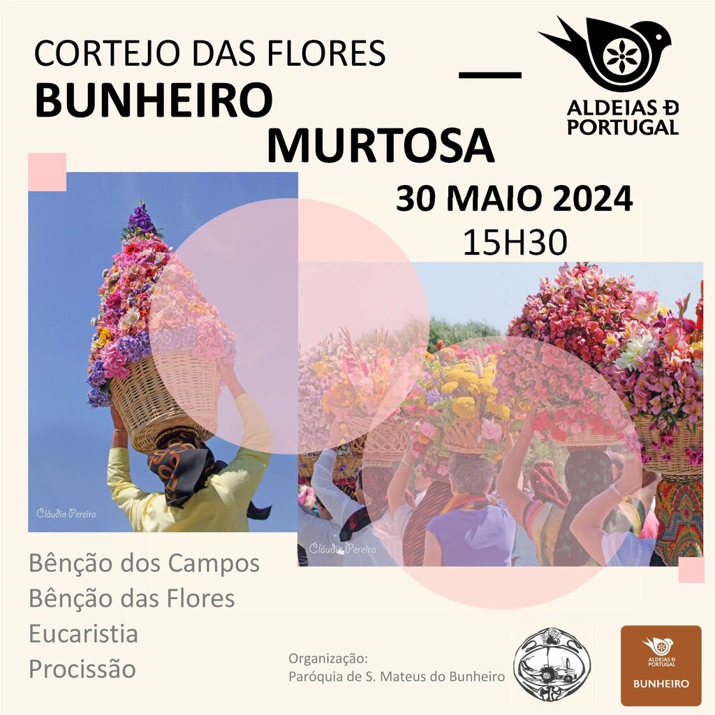  BUNHEIRO PROMOVE TRADICIONAL CORTEJO DAS FLORES NO DIA DO CORPO DE DEUS