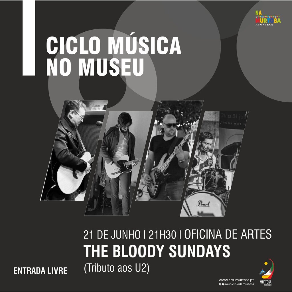 “THE BLOODY SUNDAYS” PRESTAM TRIBUTO AOS U2 NA OFICINA DE ARTES