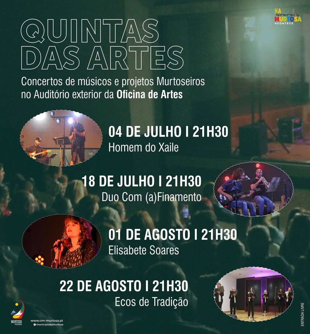  HOMEM DO XAILE ABRE CICLO DE CONCERTOS DAS “QUINTAS DAS ARTES”