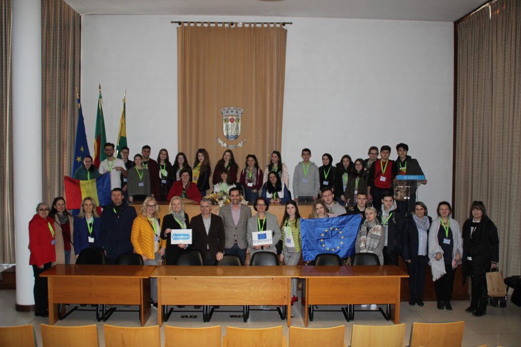 Programa Erasmus+ traz alunos e professores a Águeda