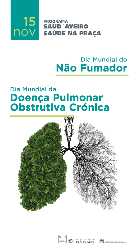 SAUD’Aveiro sensibiliza para prevenção de Doença Pulmonar Obstrutiva Crónica (DPOC) e celebra o D...