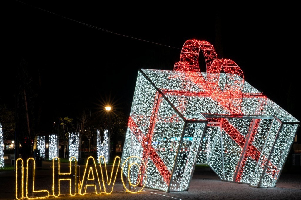 Luzes de Natal iluminam o Município de Ílhavo a partir de amanhã