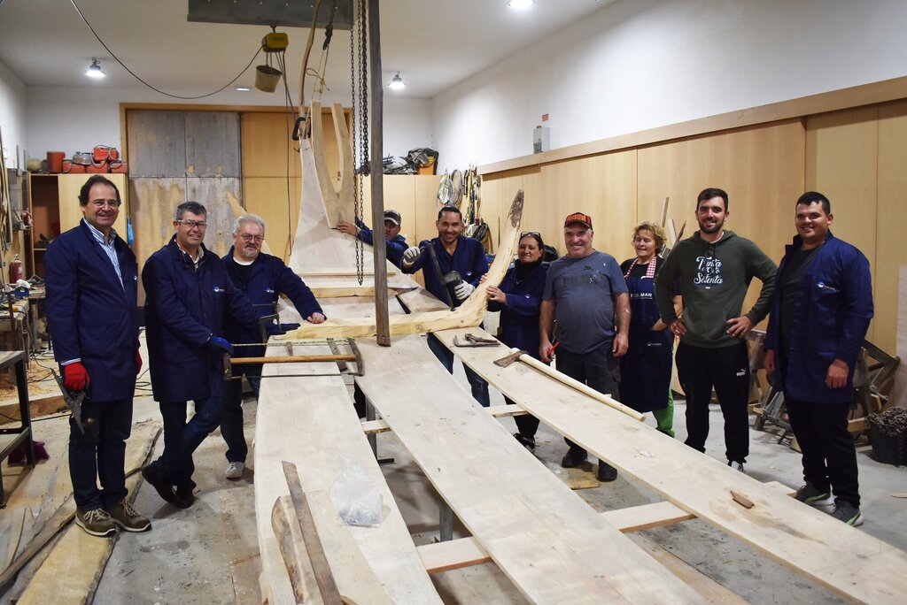 ESTALEIRO-MUSEU DO MONTE BRANCO RECEBE FORMAÇÃO DE CONSTRUÇÃO NAVAL TRADICIONALA