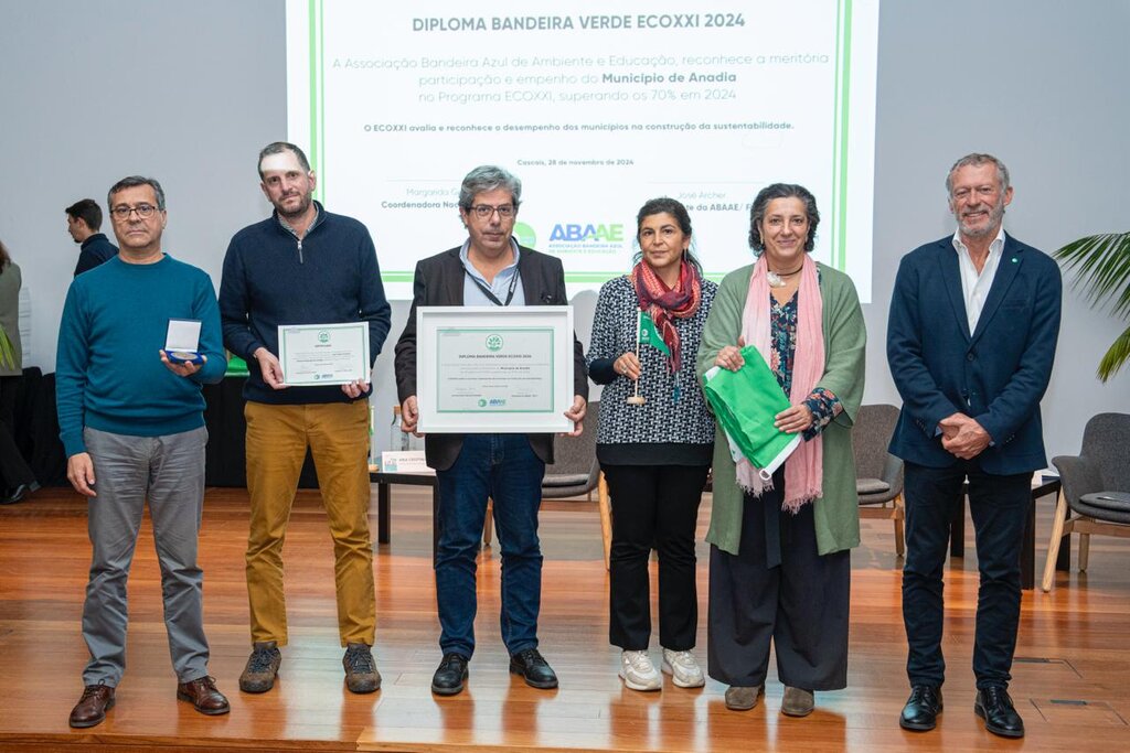 Bandeira Verde Eco XXI distingue Município de Anadia