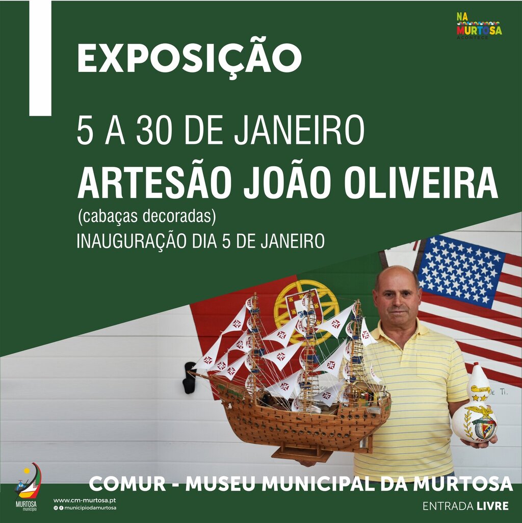 EXPOSIÇÃO DE JOÃO OLIVEIRA NA COMUR-MUSEU MUNICIPAL