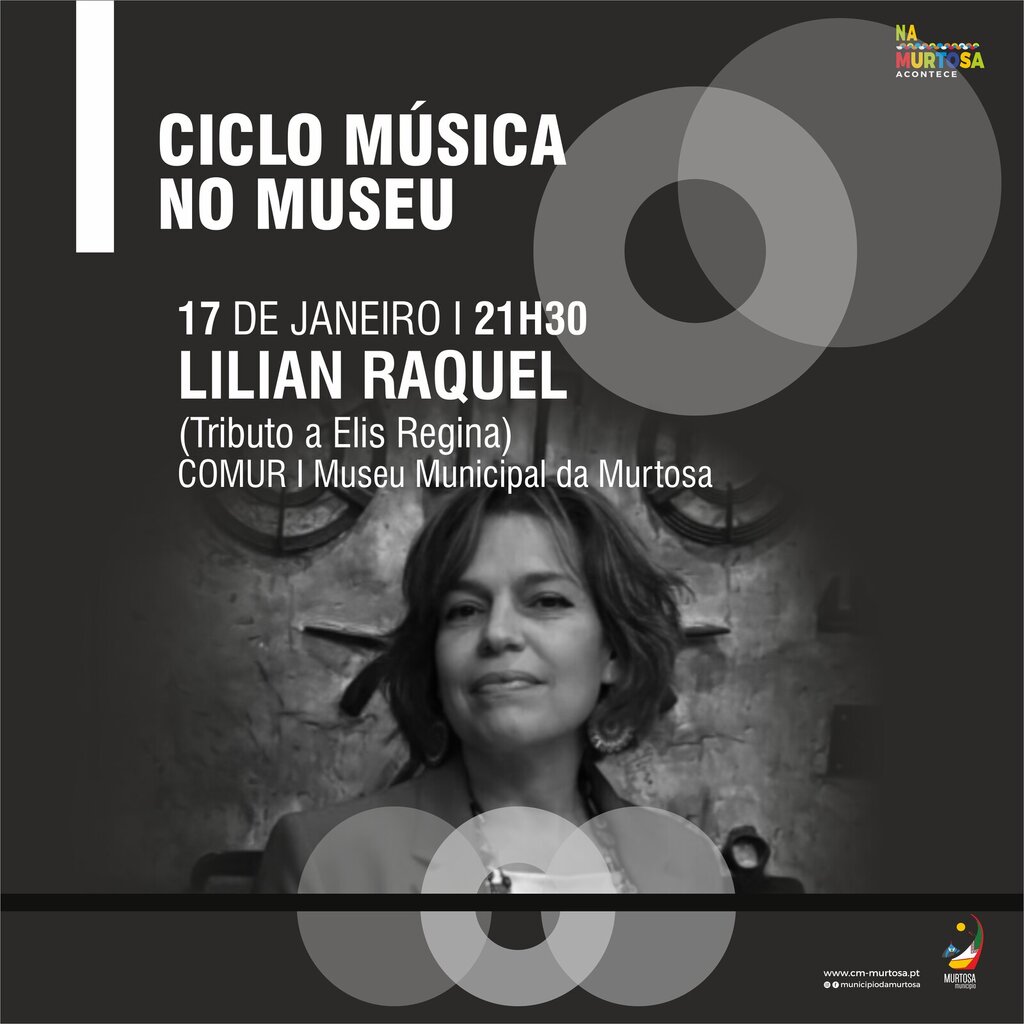 LILIAN RAQUEL PRESTA TRIBUTO A ELIS REGINA NA COMUR-MUSEU MUNICIPAL