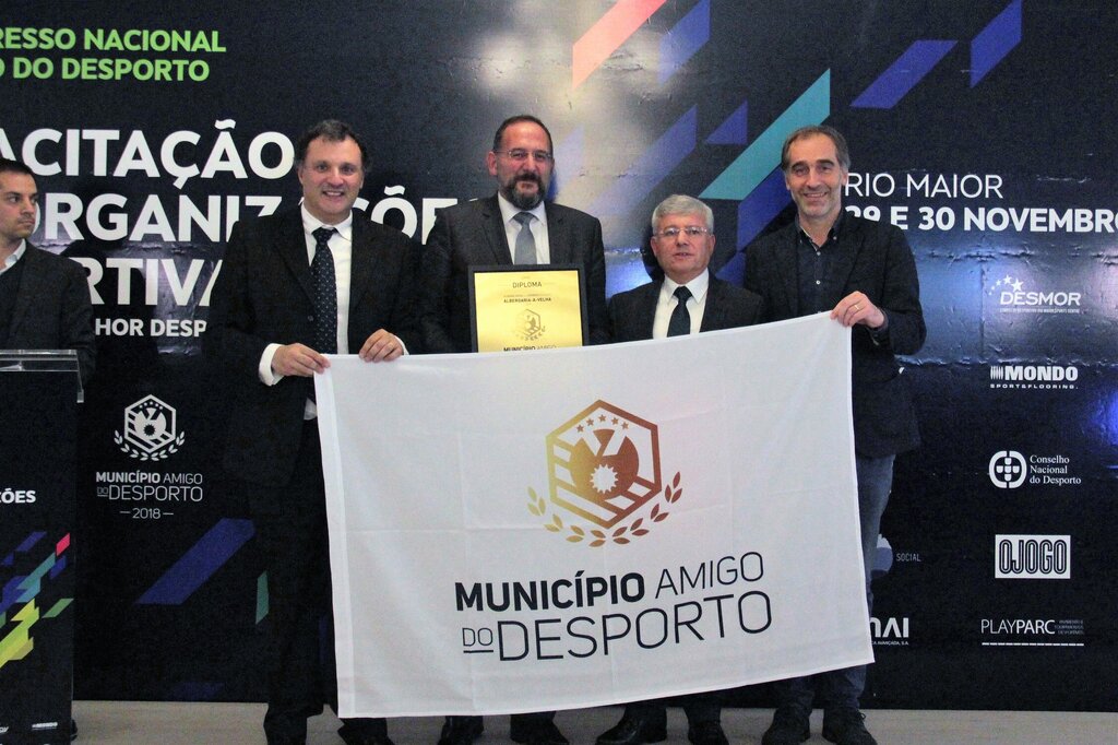 Albergaria-a-Velha reconhecida como “Município Amigo do Desporto” pelo terceiro ano consecutivo